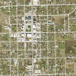 Gallatin map(satellite map)
