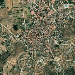 Lagartera map(satellite map)