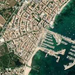 Port de Pollença map(satellite map)