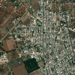 Tiggiano map(satellite map)