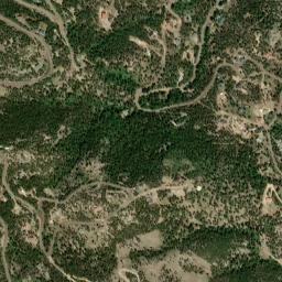 Coal Creek map(satellite map)