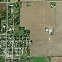 West Manchester Ohio High Resolution Satellite Map