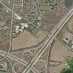 Zimmer Ohio High Resolution Satellite Map