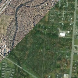 Edgewater Park Ohio High Resolution Satellite Map