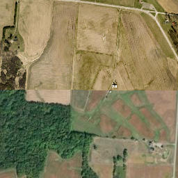 Yost Ohio High Resolution Satellite Map