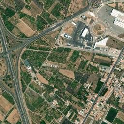 Alquerías del Niño Perdido map(satellite map)