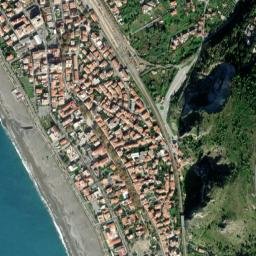 Praia a Mare map(satellite map)