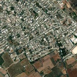 Presicce map(satellite map)