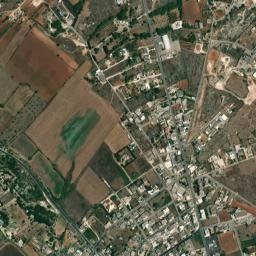 Alessano map(satellite map)