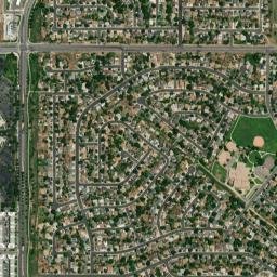 Sheridan Green Colorado High Resolution Satellite Map