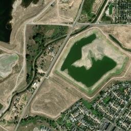 Hazeltine Colorado High Resolution Satellite Map