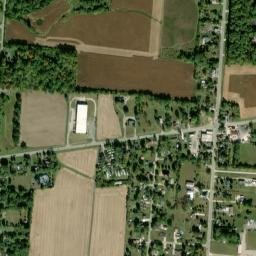 Phoneton Ohio High Resolution Satellite Map