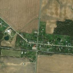 Plattsburg Ohio High Resolution Satellite Map
