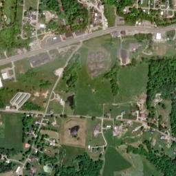 Zanesville Terrace Ohio High Resolution Satellite Map