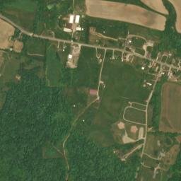 Chandlersville Ohio High Resolution Satellite Map