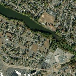Oaklyn map(satellite map)
