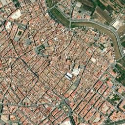 Burriana map(satellite map)