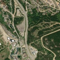 Winter Park Colorado High Resolution Satellite Map