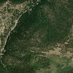 Twin Spruce Colorado High Resolution Satellite Map