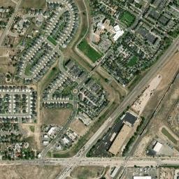 9517 Longs Peak Drive, Henderson, CO High Resolution Satellite Map