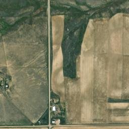 Shamrock Colorado High Resolution Satellite Map