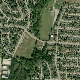 Park Layne map(satellite map)