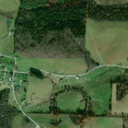 Boston Ohio High Resolution Satellite Map