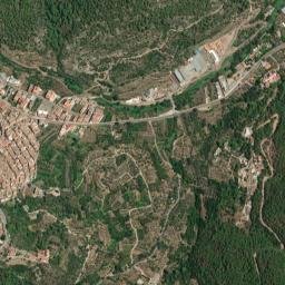 Eslida map(satellite map)