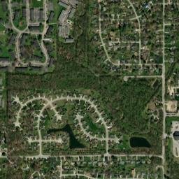 6898 Marksman Ct Indianapolis IN High Resolution Satellite Map
