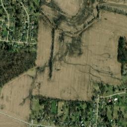 Green Hedges Ohio High Resolution Satellite Map