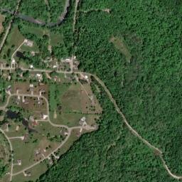 Darlington Ohio High Resolution Satellite Map