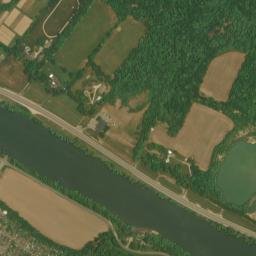 Frazier Ohio High Resolution Satellite Map