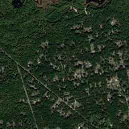 Burlington County map(satellite map)