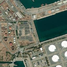 Oga map(satellite map)