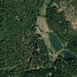 DeSabla California High Resolution Satellite Map