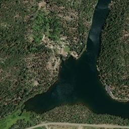 Bucks Lake California High Resolution Satellite Map