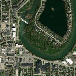 6312-6398 Westfield Boulevard, Indianapolis High Resolution Satellite Map