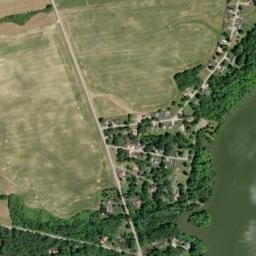 Madison Lake Ohio High Resolution Satellite Map