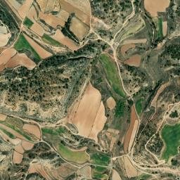 Alpuente map(satellite map)