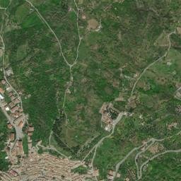 Cerchiara di Calabria map(satellite map)