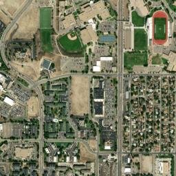 9313-9327 Grant Street, Thornton, CO High Resolution Satellite Map