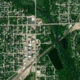 Villa Grove map(satellite map)