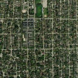 Broad Ripple map(satellite map)