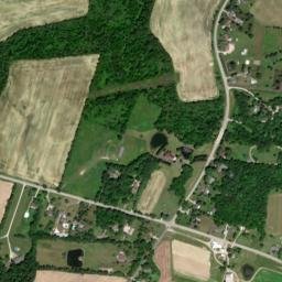Wrightville Ohio High Resolution Satellite Map