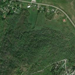 Powhatan Point Ohio High Resolution Satellite Map