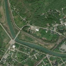 Powhatan Point map(satellite map)