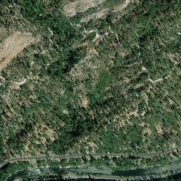 Cresta California High Resolution Satellite Map