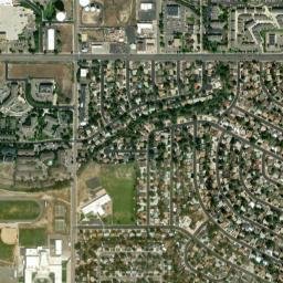 Sherrelwood Estates Colorado High Resolution Satellite Map