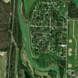 Miami Villa Ohio High Resolution Satellite Map