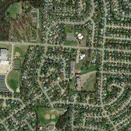 Huber Heights map(satellite map)
